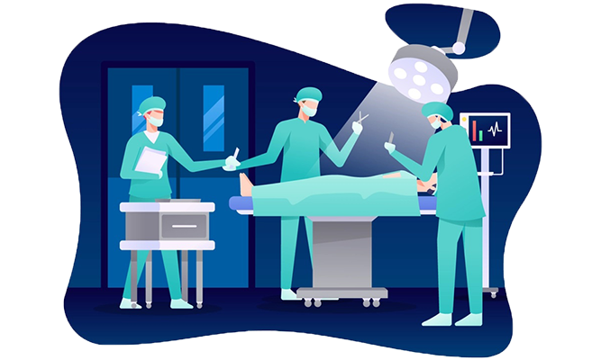 جراحی درمانی توسط پزشک متخصص
